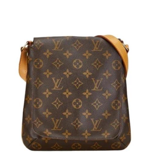 Pre-owned Leather louis-vuitton-bags Louis Vuitton Vintage , Brown , D...