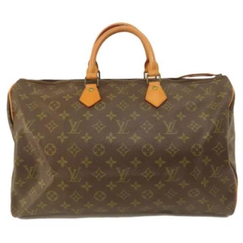 Pre-owned Canvas louis-vuitton-bags Louis Vuitton Vintage , Brown , Da...