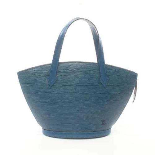 Pre-owned Leather louis-vuitton-bags Louis Vuitton Vintage , Blue , Da...