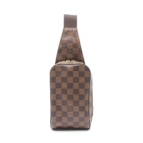 Pre-owned Leather louis-vuitton-bags Louis Vuitton Vintage , Brown , D...