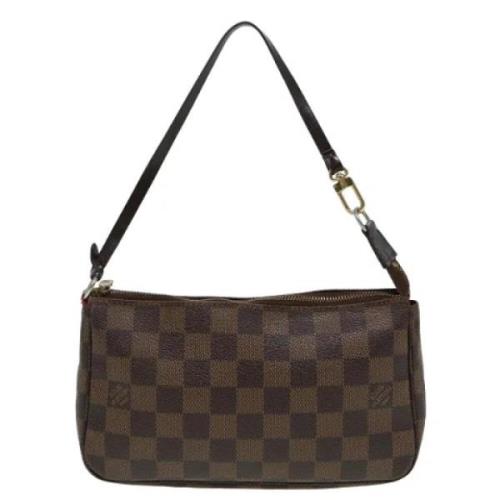 Pre-owned Canvas louis-vuitton-bags Louis Vuitton Vintage , Black , Da...