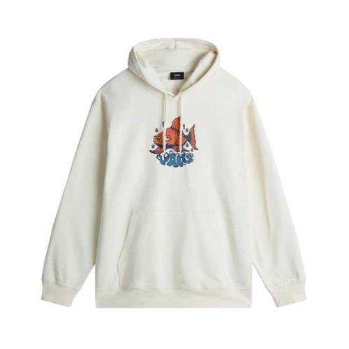 Hoodie met Capuchon Vans , Beige , Heren