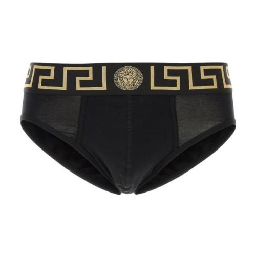 Heren Boxershorts Ondergoed Versace , Black , Heren