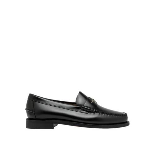 Klassieke Dan Sun Loafers Sebago , Black , Heren