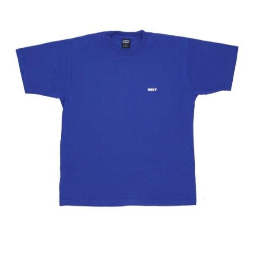 Gedurfd icoon Surf Blauw Tee Obey , Blue , Heren