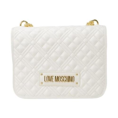 Dames Schoudertas Love Moschino , White , Dames