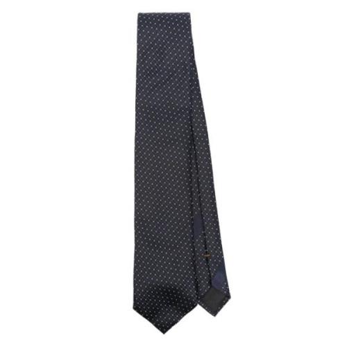 Elegante BL1 TIE voor Mannen Ermenegildo Zegna , Blue , Heren