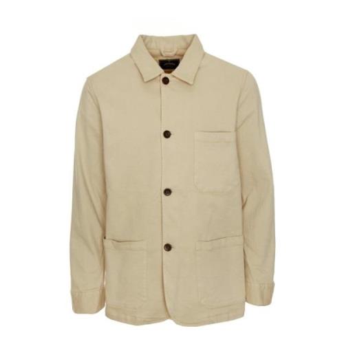 Overshirt Labura Portuguese Flannel , Beige , Heren