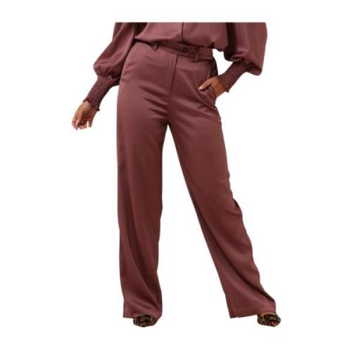 Bellini Pants Paarse Damesbroek Amaya Amsterdam , Purple , Dames