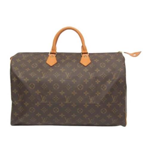 Pre-owned Canvas louis-vuitton-bags Louis Vuitton Vintage , Brown , Da...