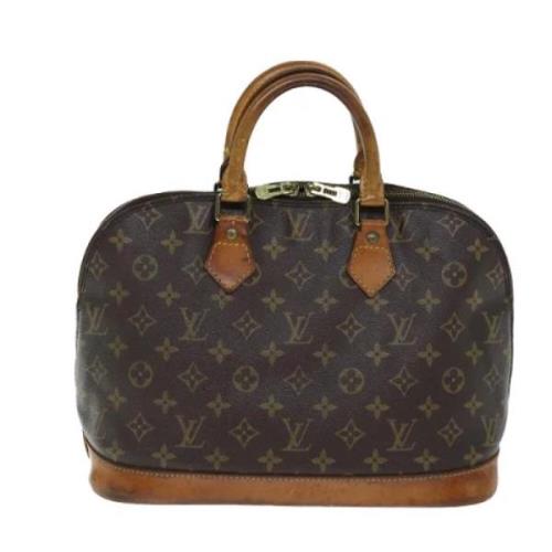 Pre-owned Canvas louis-vuitton-bags Louis Vuitton Vintage , Brown , Da...