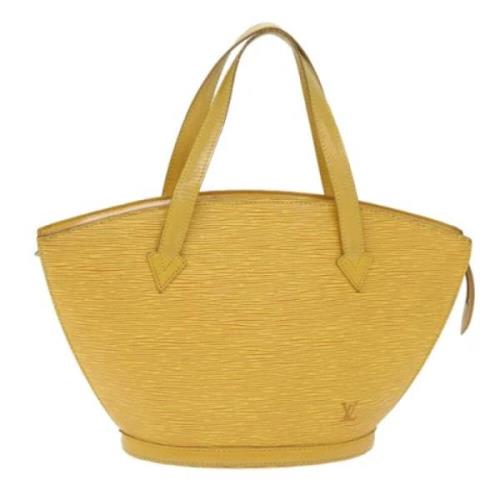 Pre-owned Leather louis-vuitton-bags Louis Vuitton Vintage , Yellow , ...