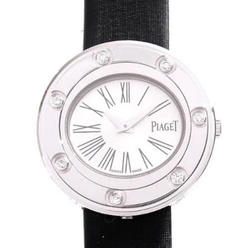 Pre-owned Metal watches Piaget Pre-owned , Gray , Dames