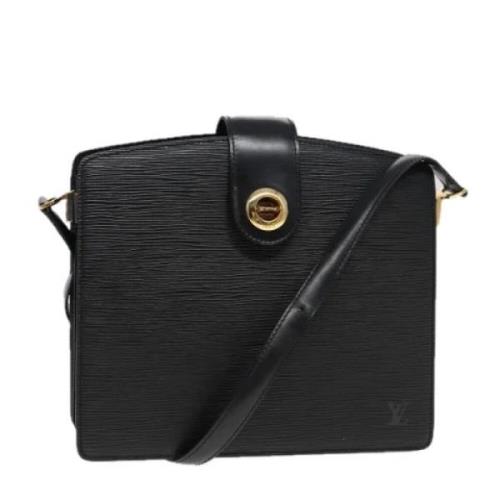 Pre-owned Leather louis-vuitton-bags Louis Vuitton Vintage , Black , D...