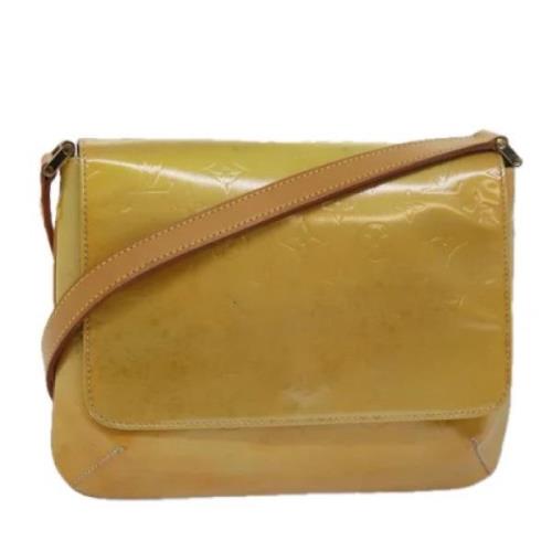 Pre-owned Leather louis-vuitton-bags Louis Vuitton Vintage , Beige , D...