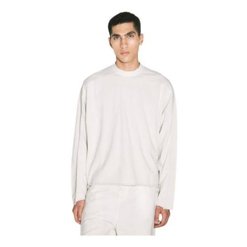 Katoenen Jersey Longsleeve T-shirt Entire Studios , White , Heren