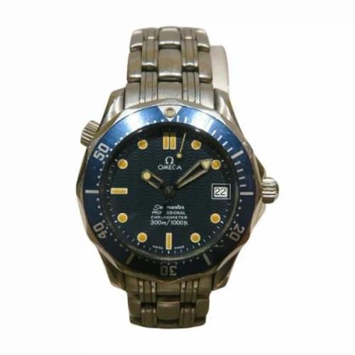 Pre-owned Metal watches Omega Vintage , Blue , Heren