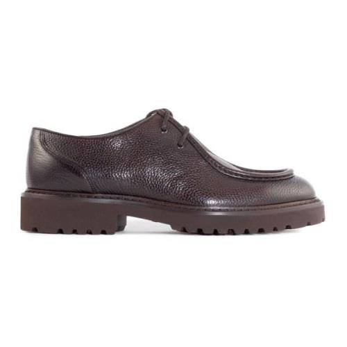 Bruine Derby Platte Schoenen Doucal's , Brown , Heren