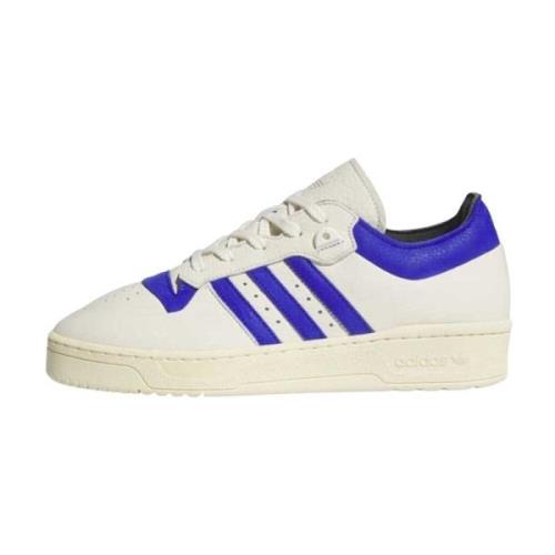 Lage Sneakers in Wit/Blauw/Geel Adidas , White , Heren