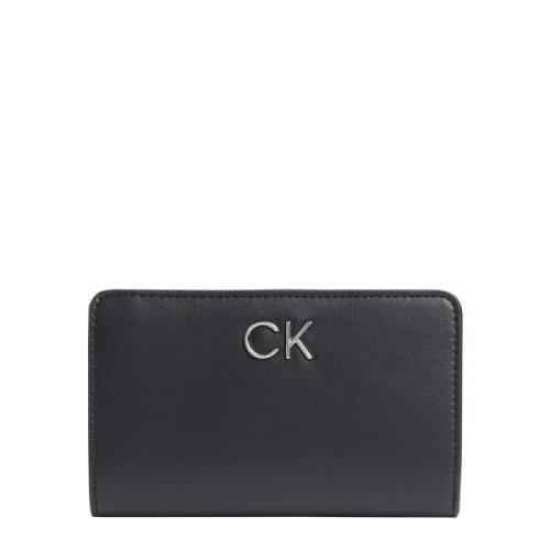 Franse portemonnee met hervergrendeling Calvin Klein , Black , Dames