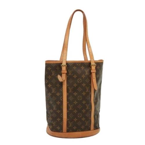 Pre-owned Canvas louis-vuitton-bags Louis Vuitton Vintage , Brown , Da...