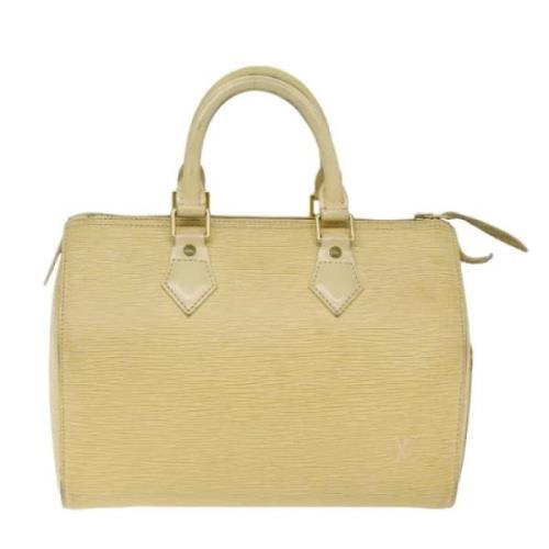 Pre-owned Leather louis-vuitton-bags Louis Vuitton Vintage , Beige , D...