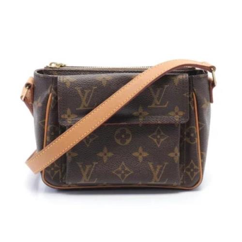 Pre-owned Leather louis-vuitton-bags Louis Vuitton Vintage , Brown , D...