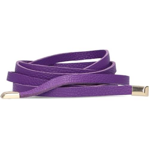 Paarse Taille Riem Lucia Notre-v , Purple , Dames