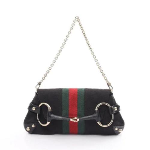 Pre-owned Leather gucci-bags Gucci Vintage , Black , Dames