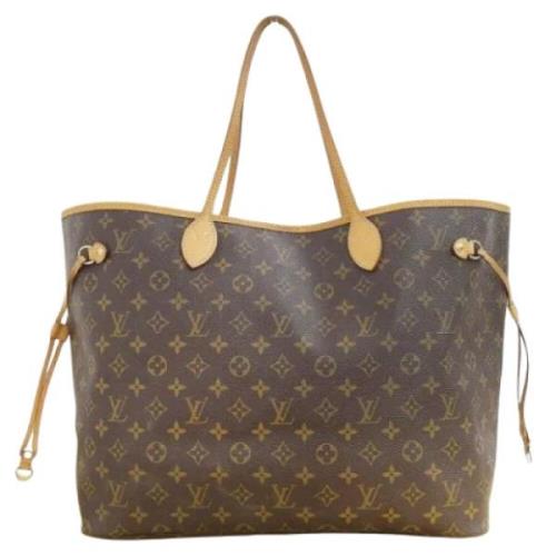 Pre-owned Canvas louis-vuitton-bags Louis Vuitton Vintage , Brown , Da...