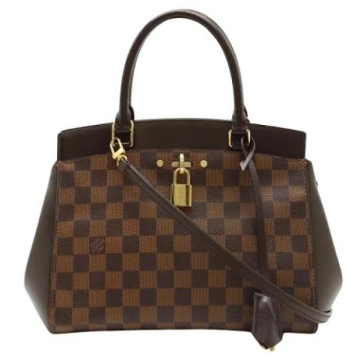 Pre-owned Canvas louis-vuitton-bags Louis Vuitton Vintage , Brown , Da...