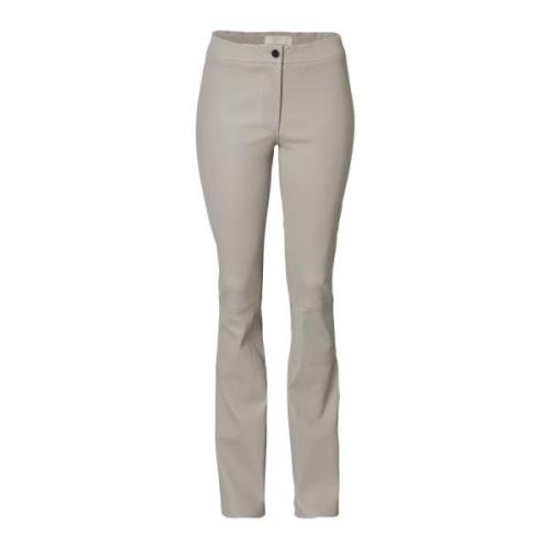 Izzy Leren Broek Wakakuu Icons , Gray , Dames