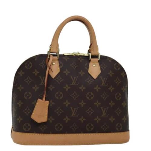 Pre-owned Canvas louis-vuitton-bags Louis Vuitton Vintage , Brown , Da...