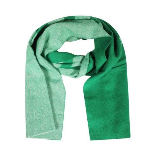 Intarsia Woolen Sjaal Les Deux , Green , Heren