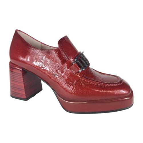 Stijlvolle Mocassin Pumps Hispanitas , Red , Dames