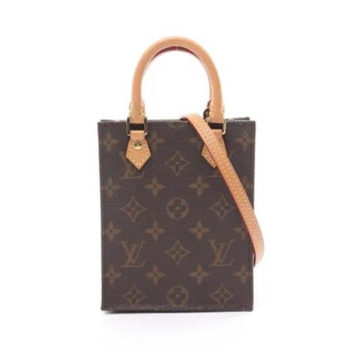 Pre-owned Leather louis-vuitton-bags Louis Vuitton Vintage , Brown , D...