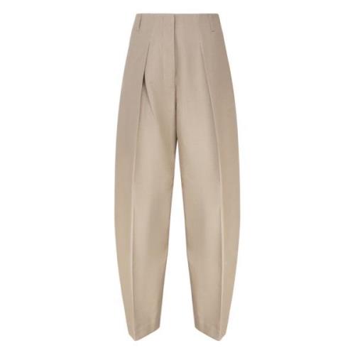 Beige Broek Collectie Jacquemus , Beige , Dames