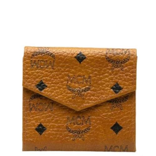 Pre-owned Canvas wallets MCM Pre-owned , Brown , Dames