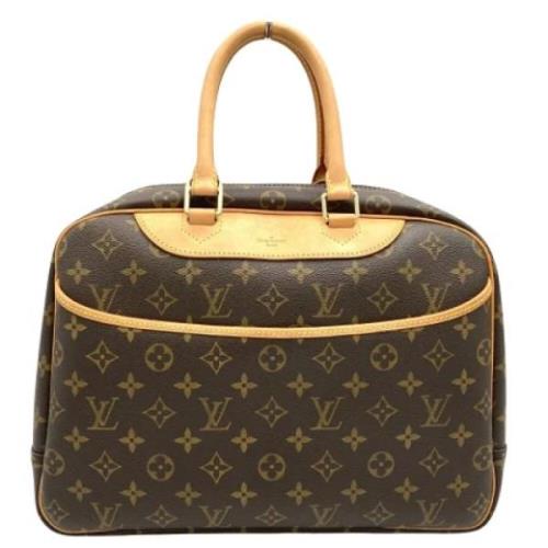 Pre-owned Canvas louis-vuitton-bags Louis Vuitton Vintage , Brown , Da...