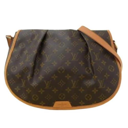 Pre-owned Canvas louis-vuitton-bags Louis Vuitton Vintage , Brown , Da...