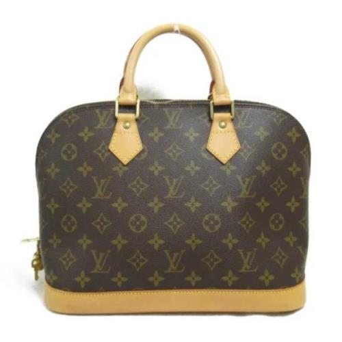 Pre-owned Canvas louis-vuitton-bags Louis Vuitton Vintage , Brown , Da...