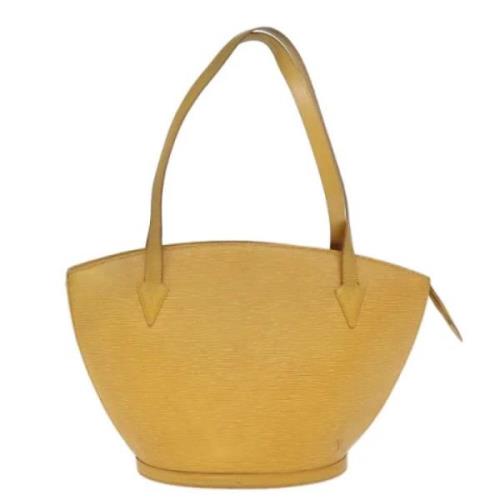 Pre-owned Leather louis-vuitton-bags Louis Vuitton Vintage , Yellow , ...