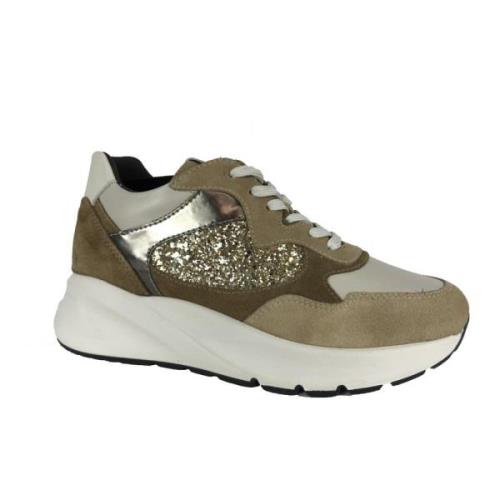 Stijlvolle Sneakers voor Vrouwen Nerogiardini , Multicolor , Dames