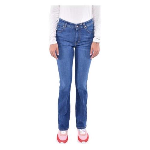 Ultra Slim Cropped Jeans Max Mara Weekend , Blue , Dames