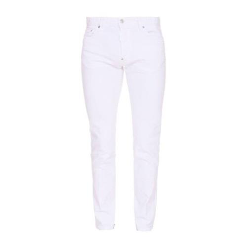 Witte Jeans Ss22 Dsquared2 , White , Heren