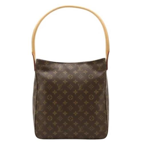 Pre-owned Canvas louis-vuitton-bags Louis Vuitton Vintage , Brown , Da...