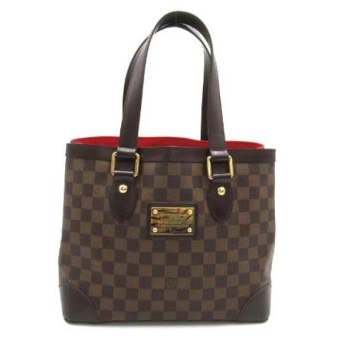 Pre-owned Canvas louis-vuitton-bags Louis Vuitton Vintage , Brown , Da...