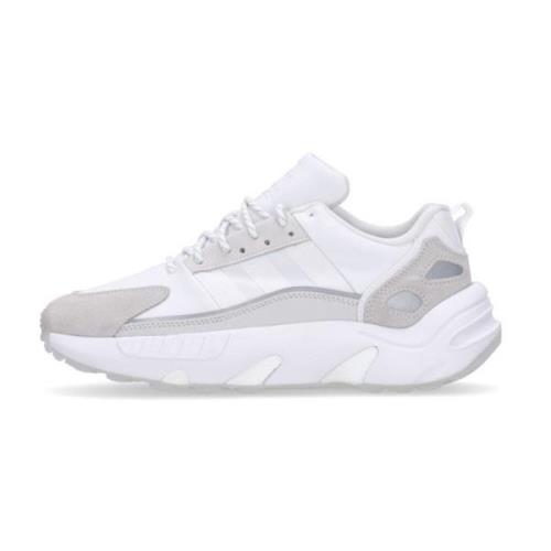 Boost Heren Lage Sneaker Wit Reflecterend Adidas , White , Heren