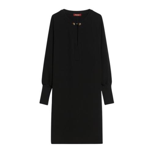 Elegante Asti Jurk voor Vrouwen Max Mara , Black , Dames