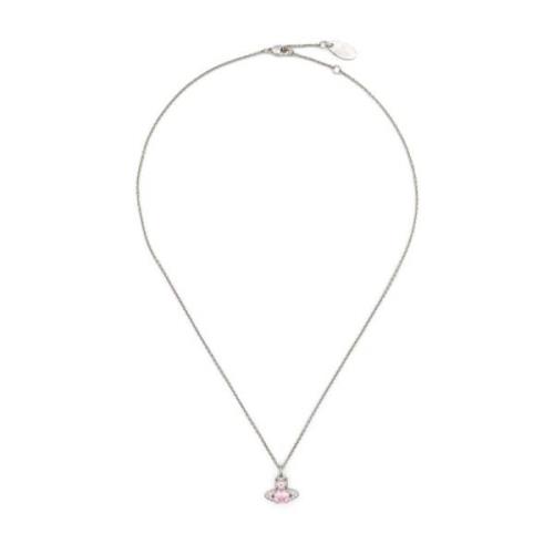 Kristallen Ketting met Orb Bedel Vivienne Westwood , Gray , Unisex